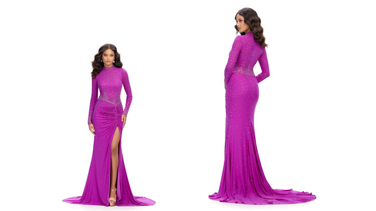 pink prom dresses